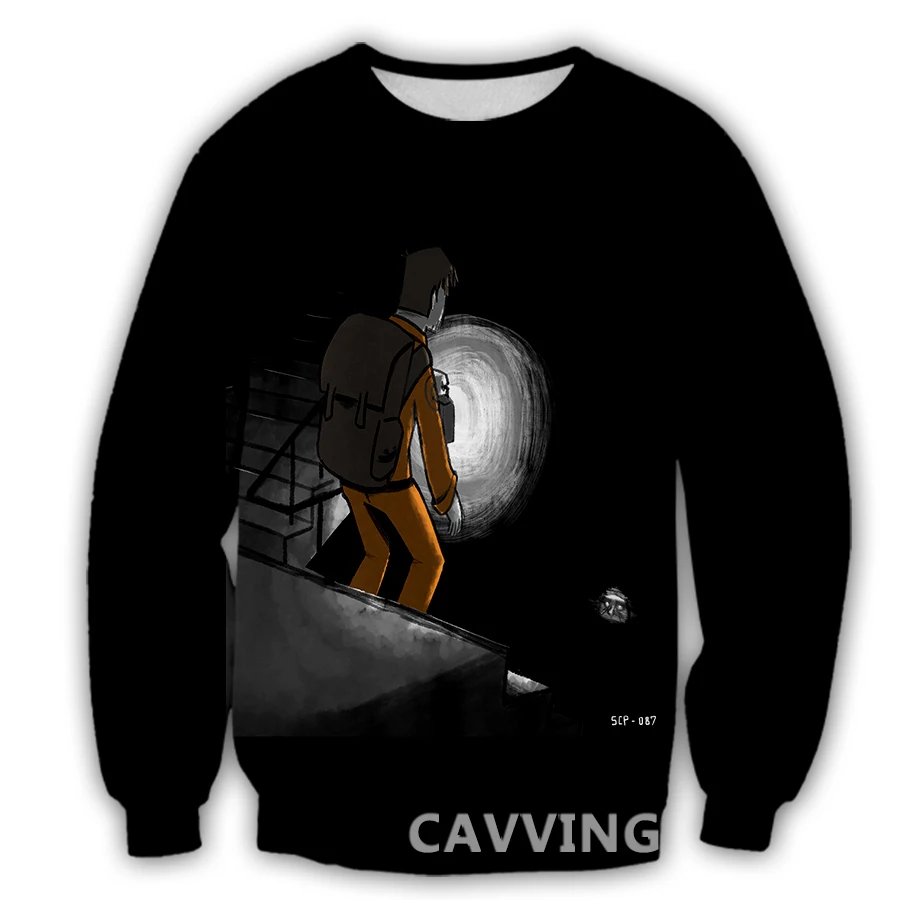 

CAVVING 3D Printed SCP Foundation Crewneck Sweatshirts Harajuku Styles Tops Long Sleeve Sweatshirts for Men/women 02