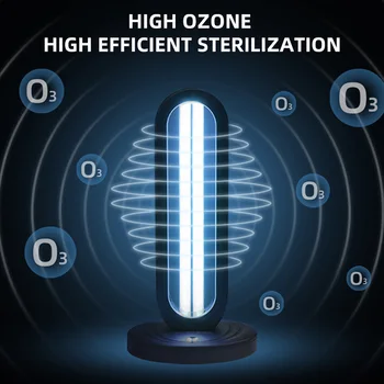 

Germicidal uv lamp 38W uv sterilizer lamp uv ozone generator Ultraviolet Lamps UV Disinfection Lamp 110V/220V for home office
