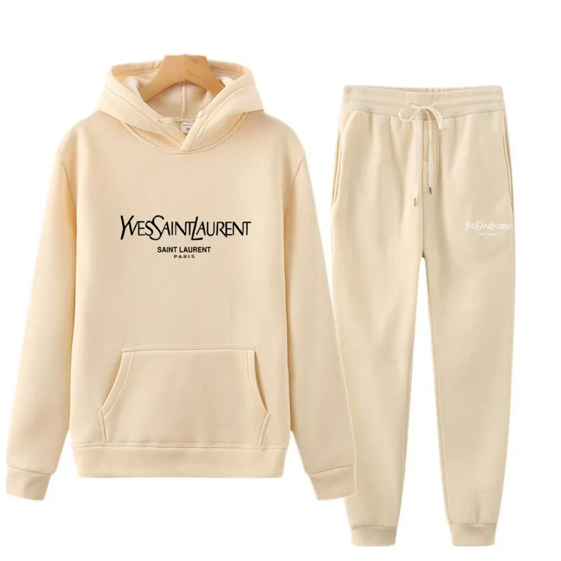 Осень зима 2 шт комплект со штанами и толстовкой с рисунком спортивный костюм пуловер толстовка брюками