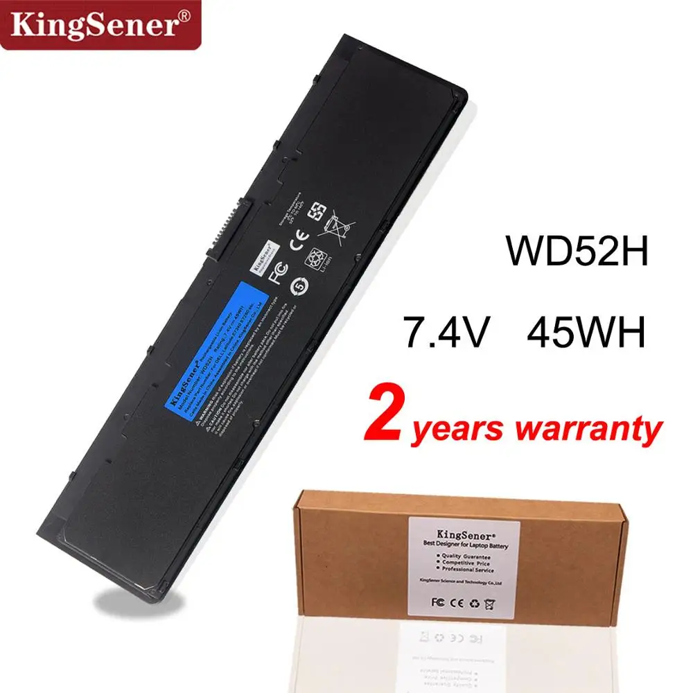 Аккумулятор KingSener WD52H VFV59 для ноутбука DELL Latitude E7240 E7250 W57CV 0W57CV GVD76 батарея 7 4 В