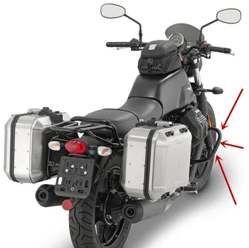 

Motorcycle High Quality Engine Guard Bumper Highway Crash Bar Protector For Guzzi V7 V9 Roamer Bobber 2016 2017