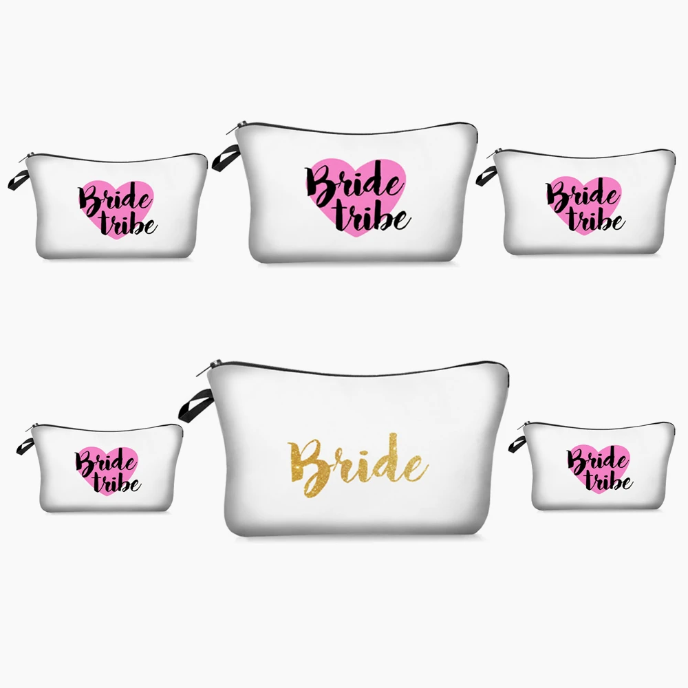 1 шт. девичник вечерние DecorationTeam невесты косметичка с надписью &quotBride To Be&quot