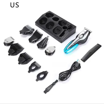 

KM-5031 Multi-Function Electric Bald Hair Clipper Filling Dual-Use Oil Head Push Shear Sculpted Hair Clipper