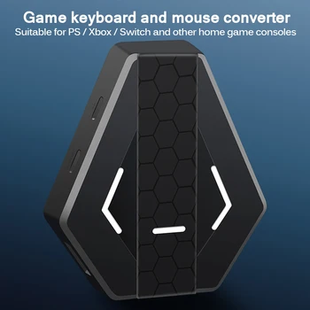 

Practical Keyboard Mouse Converter for Gamepad Controller Adapter With Indicator Light for PUBG Mobile Game Accessories
