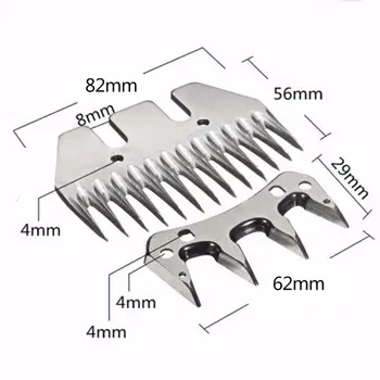 

13 Tooth Sheep Blade Goats Shears Clipper Cutter Convex Comb Scissor Spare Parts For Shearer K4UA
