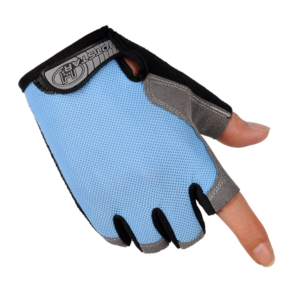 Спортивные велосипедные Гелевые перчатки без пальцев M/L/XL Зимние для езды на