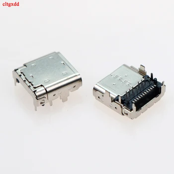 

10pcs 12Pin 24Pin SMT Socket Connector Micro USB Type C 3.1 Female Placement SMD DIP PCB design DIY high current charging