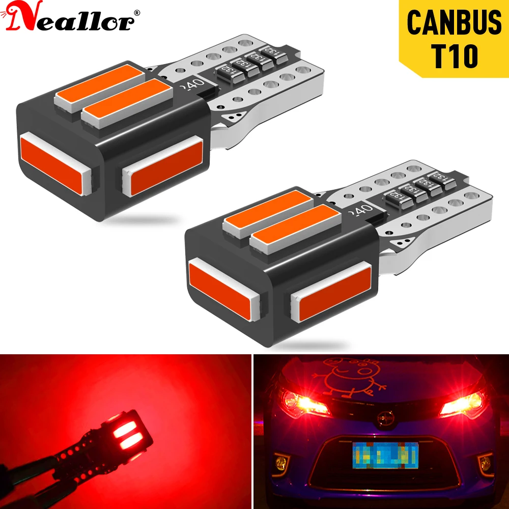 СВЕТОДИОДНЫЕ Лампы Canbus W5W T10 лампы для салона автомобиля Ford Focus 2 3 Fiesta MK2 MK3 Mondeo MK4