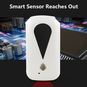 

Automatic Hand Gel Sanitizer Spray Soap Dispenser Touchless Hand Smart Sensor Disinfection Machine Home Bathroom Kitchen Hotel