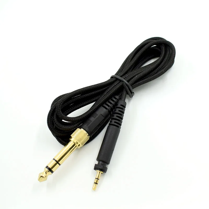 Replacement 2M Jack Plug 6 35MM Adapter o Cable for Shure SRH440 840 940 for SHP9000 SHP8900 Headphones