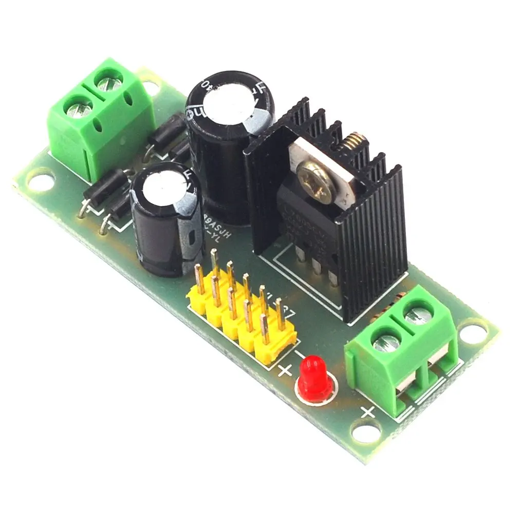 L7805 LM7805 трехклеммный модуль регулятора 5 в Регулируемый Модуль питания 5 в модуль регулятора напряжения