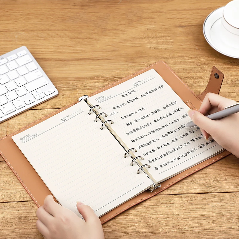 Блокнот из искусственной кожи 2020 папка для записей кожи|Записные книжки| |