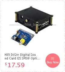 Raspberry Pi Raspi+ 4137 цифровой сетевой плеер I2S DSD поддержка для VOLUMIO MOODE I2S 32 384K DSD256 pi 3 2B