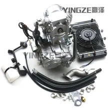 Zongshen 200CC картинг Байк масло охлаждения обратного хода двигатель для квадроцикла с радиатором