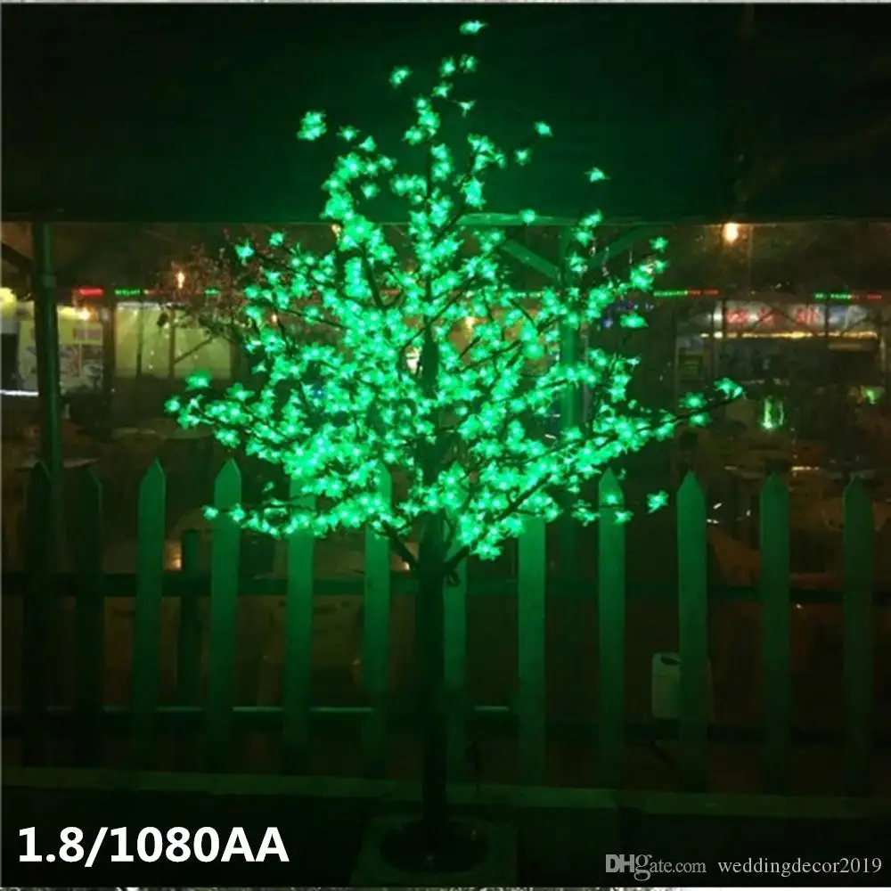 Светодиодный светильник в виде вишневого дерева, 1,5 м, 480 шт., светодиодный светильник в виде дерева, ландшафтный непромокаемый Сказочный садовый Рождественский Декор