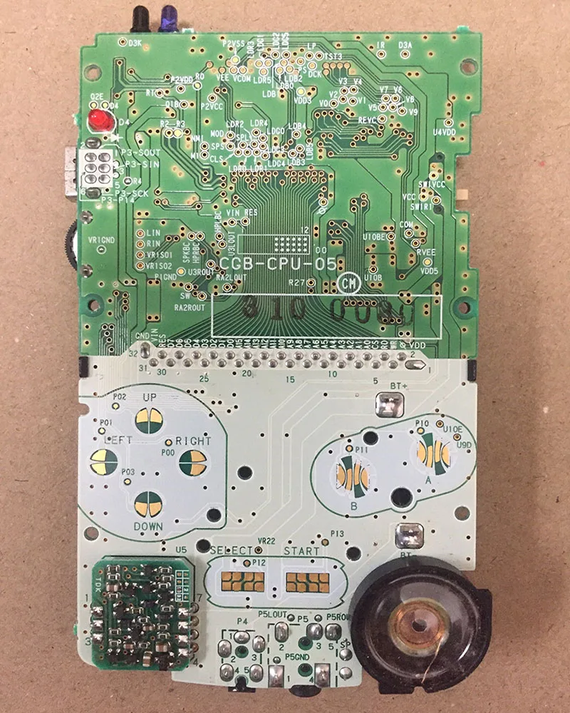 ゲームボーイカラー　本体　基盤なし 検証】秋葉原の謎のニセゲームボーイカラーを分解した結果【GBC