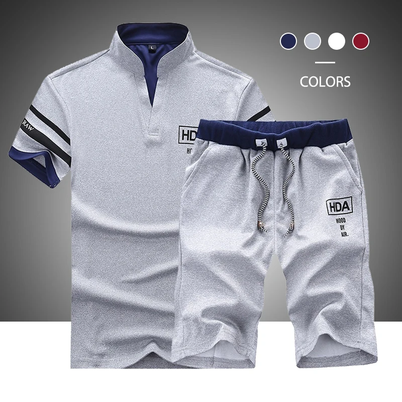 Best Buy Shorts-Sets T-Shirt Brand-Clothing Men Men's Summer New Print Male Ma53x67zb