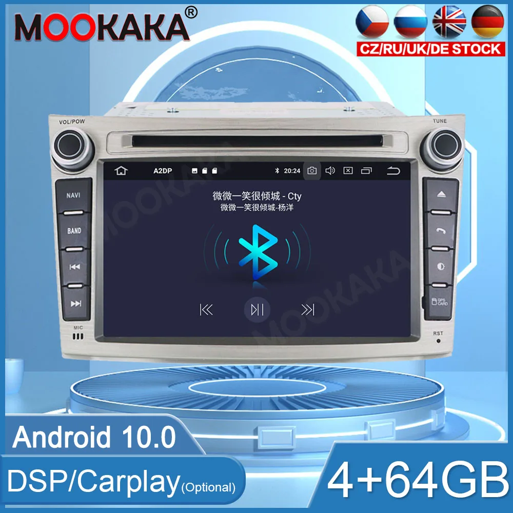 

4 + 64 ГБ Android 10,0 для Subaru Outback 2009 2010 2011 2012 2013 стерео головное устройство мультимедийный плеер автомобильное радио GPS навигация