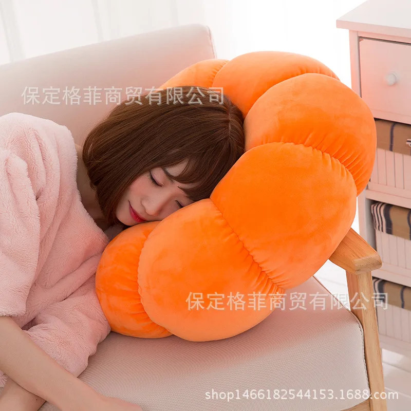 Pumpkin Plush Toys Creative Large Size Pumpkin Pillow Home Cushion Office Supplies Halloween Gift