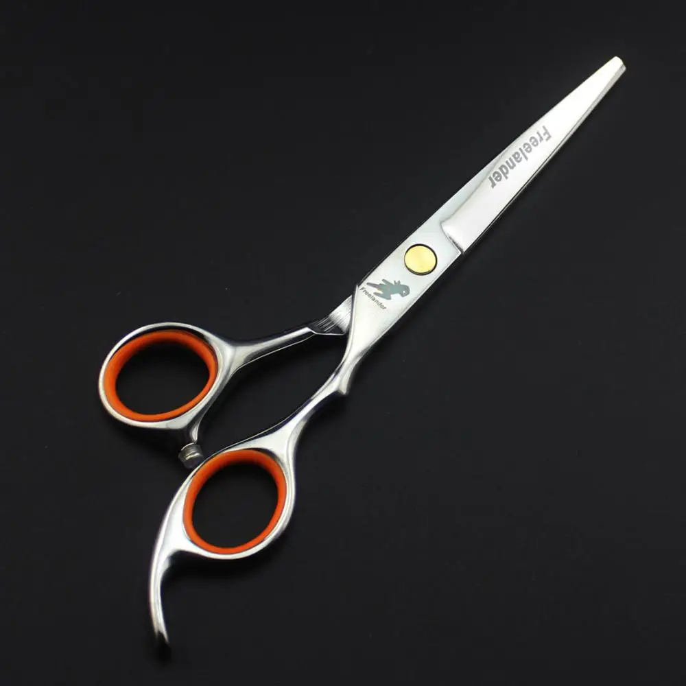 cutting scissors 6,0 Профессиональные Парикмахерские ножницы из нержавеющей стали, парикмахерские ножницы, парикмахерские ножницы для волос, класс с большим захватом лезвий - Цвет: cutting scissors