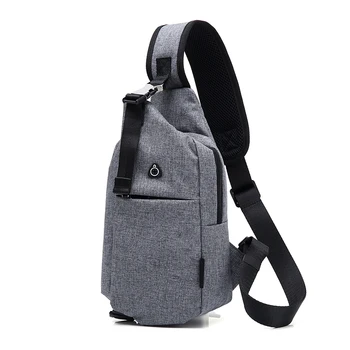 

TIANHOO 2020 New Pattern High Quality Men's Chest Bag Multifunctional Shoulder Crossbody Bag Trend Casual Bag