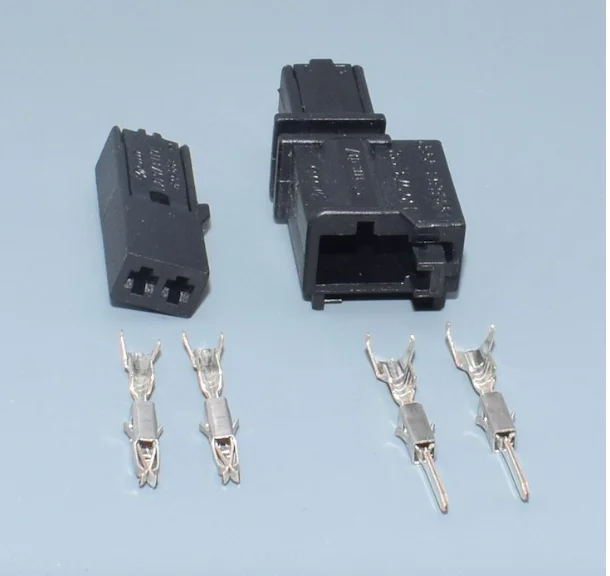 

200 setc 1.5mm 2 Pin Auto High-Pitched Speaker Connector Ambient Brake Light Microphone Plug 1J0 973 332/1J0 973 119