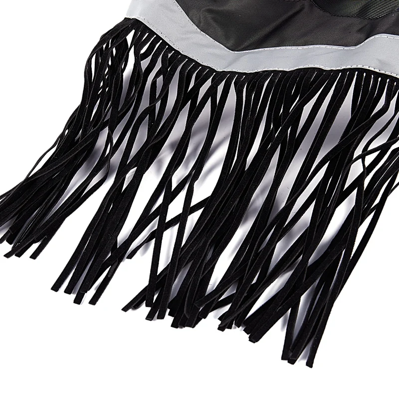 Reflective Horse Fly Mask with Ear Cover Full Face ArmouredMesh Pet Supplies Anti Uv Breathable Anti-Mosquito Mask