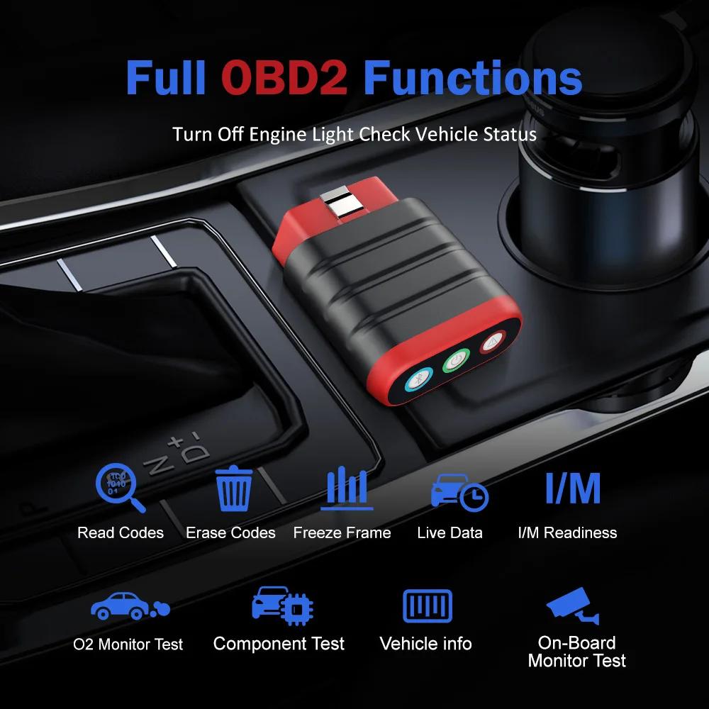 Мини сканер ThinkCar Thinkdiag OBD2 с Bluetooth автомобильный диагностический инструмент OBD 2