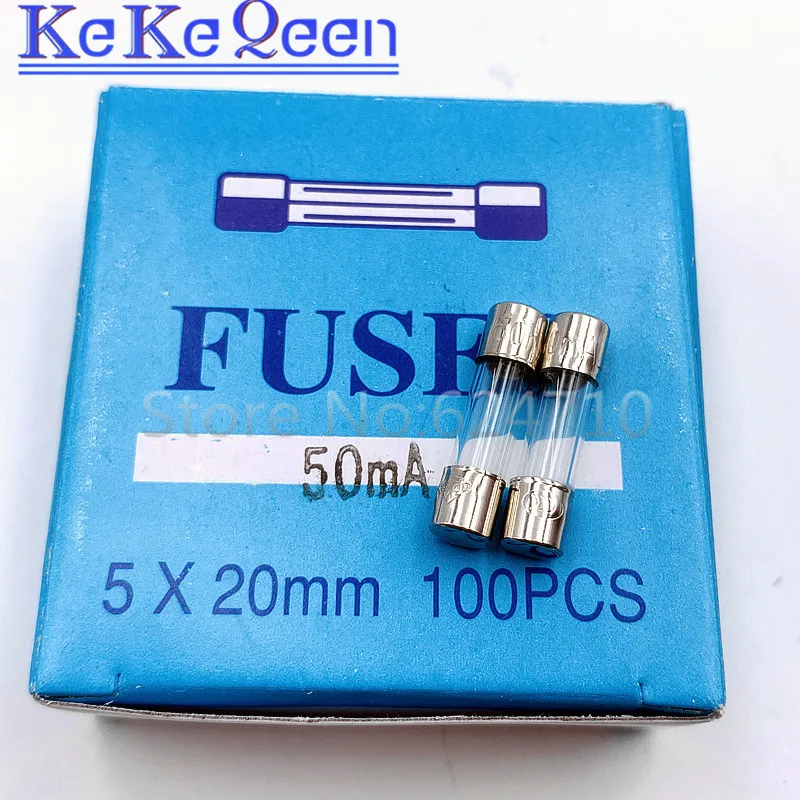 5*20 Schnellblitzende Glasröhrensicherung 30mA 32mA 40mA 50mA 63mA 80mA 160mA 400mA 630mA 250V 0,03A 0,032A 0,05A 0,04A 0,05A 0,063A – Detail 9