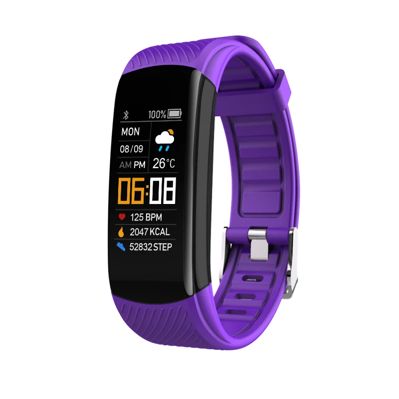 Fitness Bracelet Ip67 Waterproof Sport Fitness Tracker Blood Pressure Heart Rate Pedometer Smart Band Watch For Android For IOS