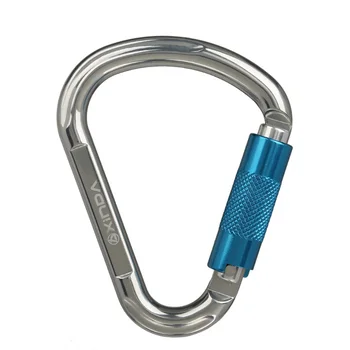 

Mountaineering Carabiner Exploration Camping Hiking Tools Supply Safety High Quality Versatile Durable