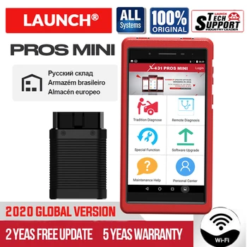 

Launch X431 PRO PROS Mini Diagnostic Scan Tool ECU Coding OBD OBD2 Scanner Auto Code Reader Wifi Bluetooth PK LAUNCH X431 V 8