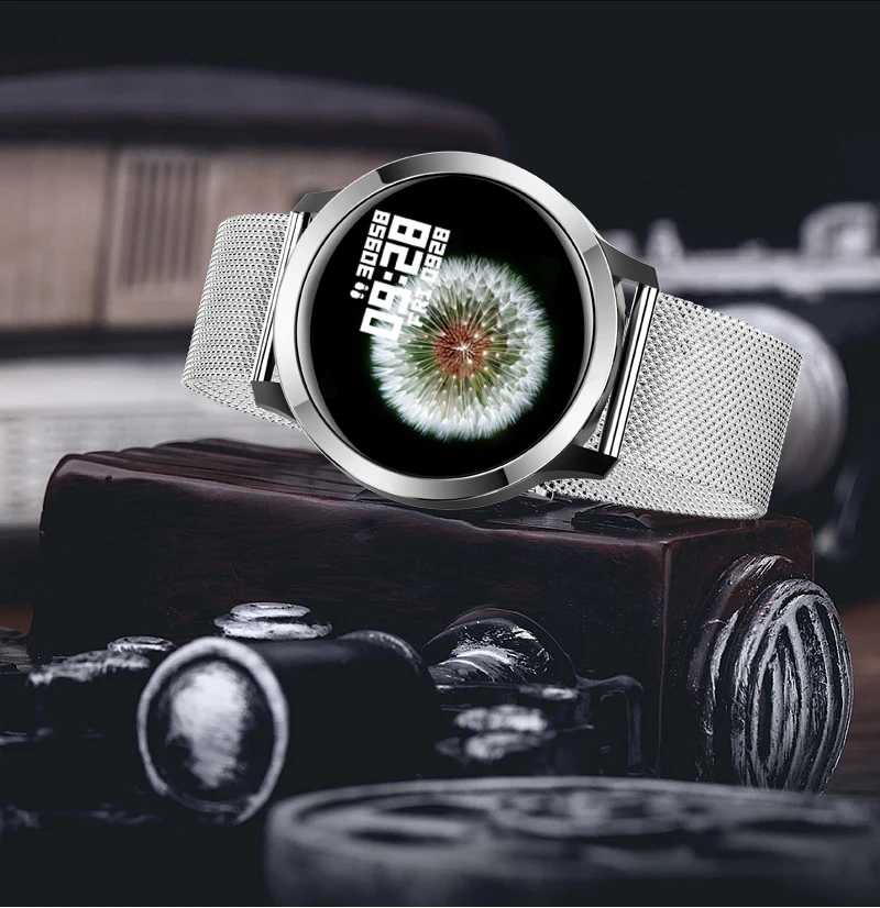 ECG умный браслет в виде часов smartwatch ip68 кровяное давление ppg монитор сердечного ритма Смарт-браслет сталь Кожа 200 мАч pk n88 e04 z02 ЭКГ часы kinyo трекер сердечного ритма Смарт-браслет дистанционный музы