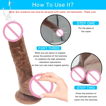 Penis Squirting Dildo Realistic Huge Anal Strapon Lesbian Ejaculating Dildo For Women Fake Penis Dick Flirt Erotic Dildo Sex Toy 2