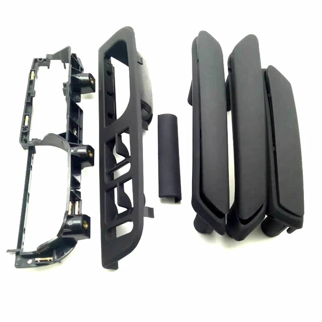 For VW Passat B5 1998-2005 3B4 867 371 3B4867179B Front Right Rear Left  Rear Right Door Black Pull Grab Handles With Trim Cover - AliExpress
