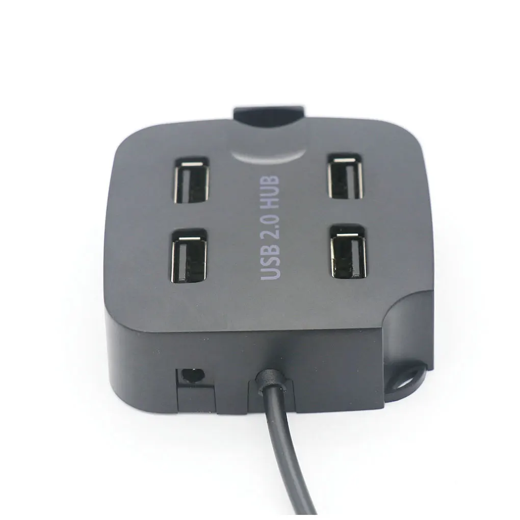 1 Drag 4 Портативный USB сплиттер адаптер ноутбук компьютер USB2.0 концентратор выдвижной держатель для телефона защита от короткого замыкания