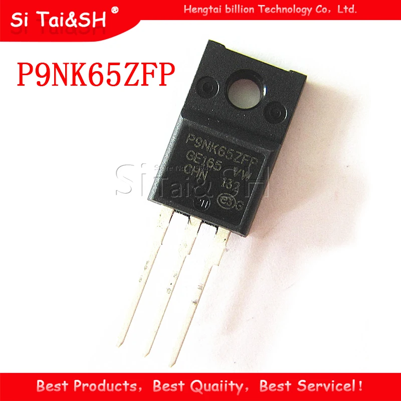 10 шт./лот P9NK65ZFP 9N65 STP9NK65ZFP TO-220F | Электронные компоненты и принадлежности