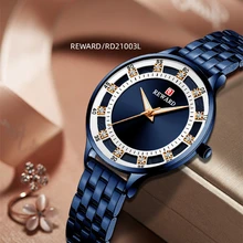 Женские часы, японские Кварцевые аналоговые наручные часы, весы со стразами, браслет для девушек, водонепроницаемые светящиеся часы