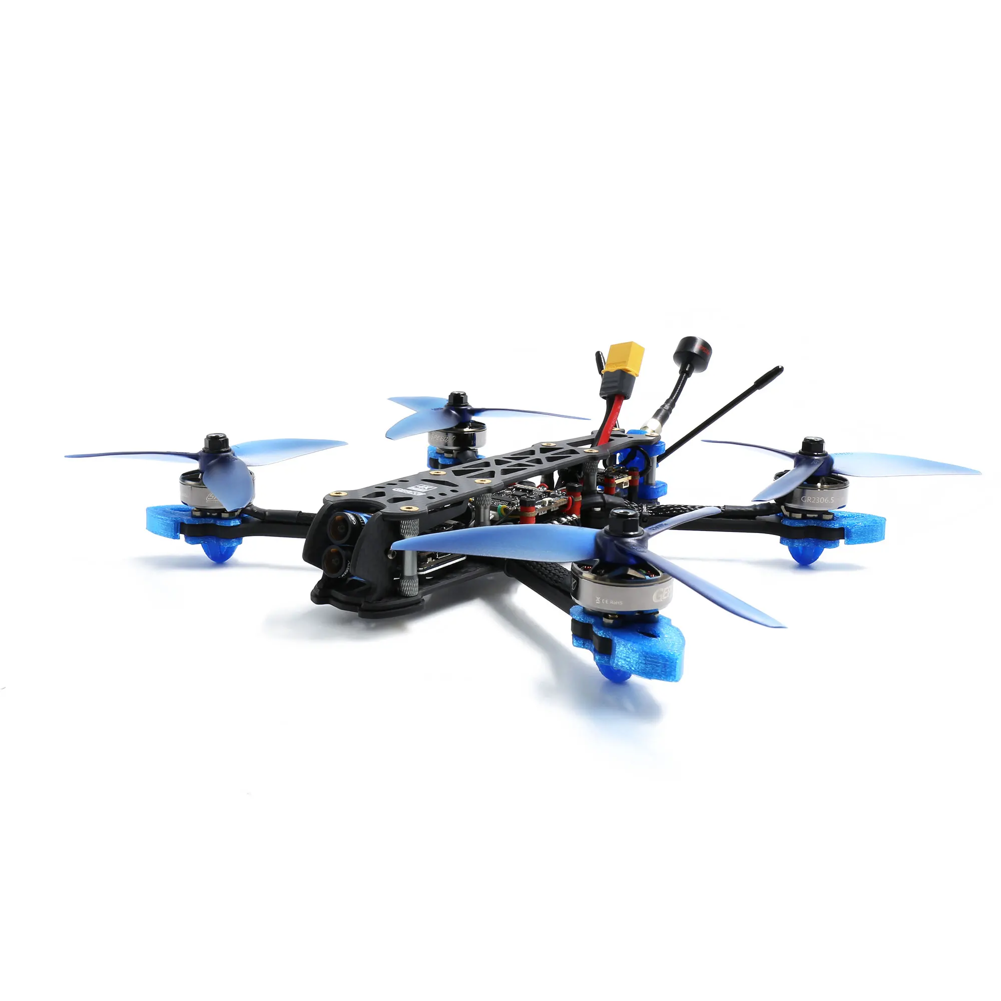 GEPRC Mark4 4K V2 SPAN-F722-VTX BLheli_32 50A Caddx TARSIER GR2306.5 2450KV/1850KV 4S/6S 5 дюймов с видом от первого лица