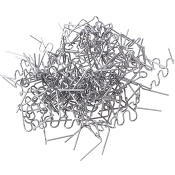 

400Pcs Pre-cut Staples Hot Staples For Plastic Stapler Repair Kit Welder 4 Sizes