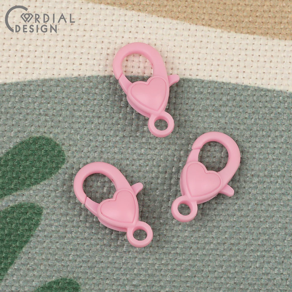 Cordial Design 20Pcs Acrylic Lobster Clasp/DIY Making/Jewelry Findings & Components/Hand Made/Clasps & Hooks/Jewelry Accessories - cordial