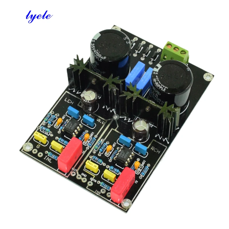 Предусилитель phono JRC5532 с высоким коэффициентом усиления и низким уровнем шума |
