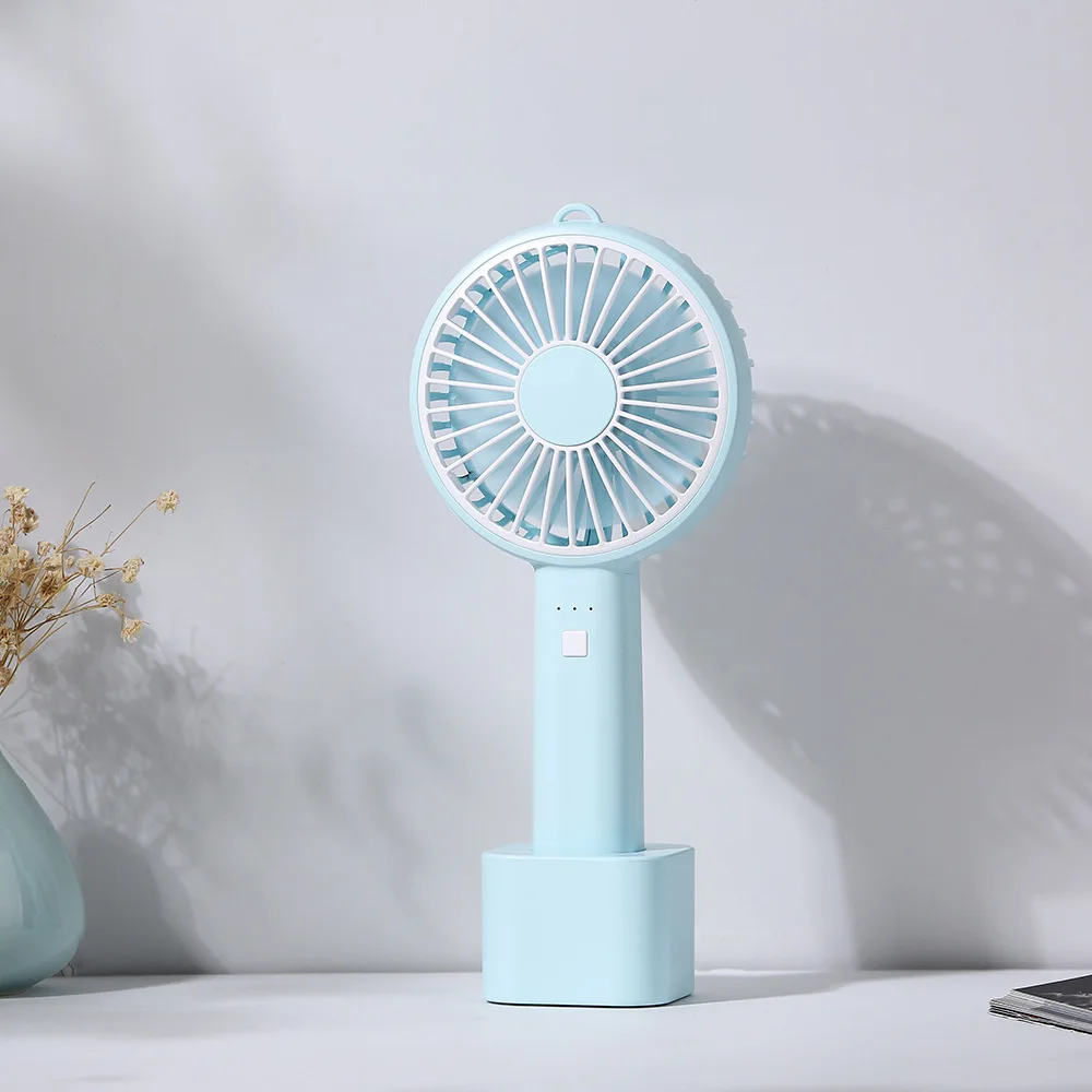 

M6 Mini Pacifier Small Fan Hand-Held Mini Mute Creative Home Office Desktop Fan-Log
