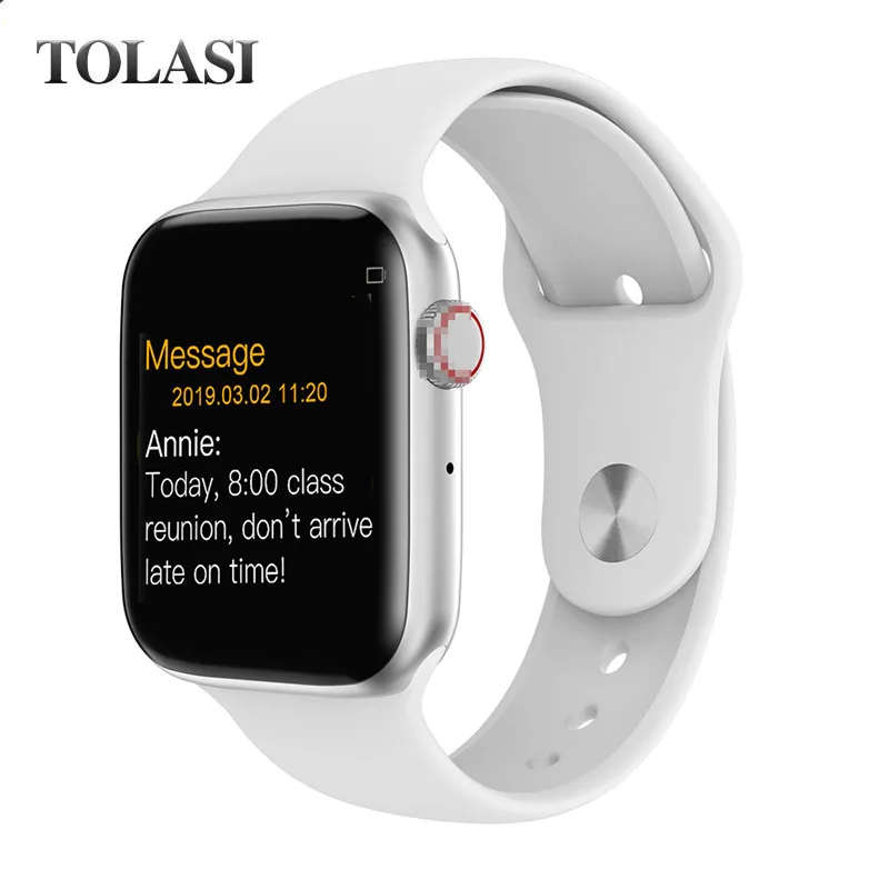 

Bluetooth Smart Watch Series 4 Heart Rate Monitor Smartwatch 44mm Case for android Apple Phone relogio inteligente Reloj Relogio