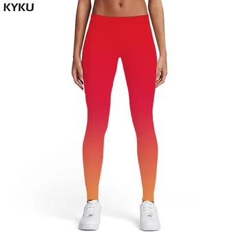 

KYKU Fitness Pants Leggings Women Red Ladies Yoga Pants Sexy Sexy Trousers Push Ups Sport Womens Leggings Pants Fitness Fashion