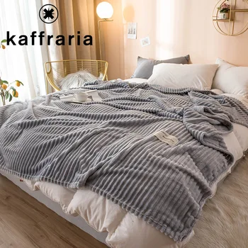

Blankets for Beds Solid Cover Blanket Soft Warm Knitted Fleece Blanket Square Flannel Blanket On the Bed A Blanket Knitted