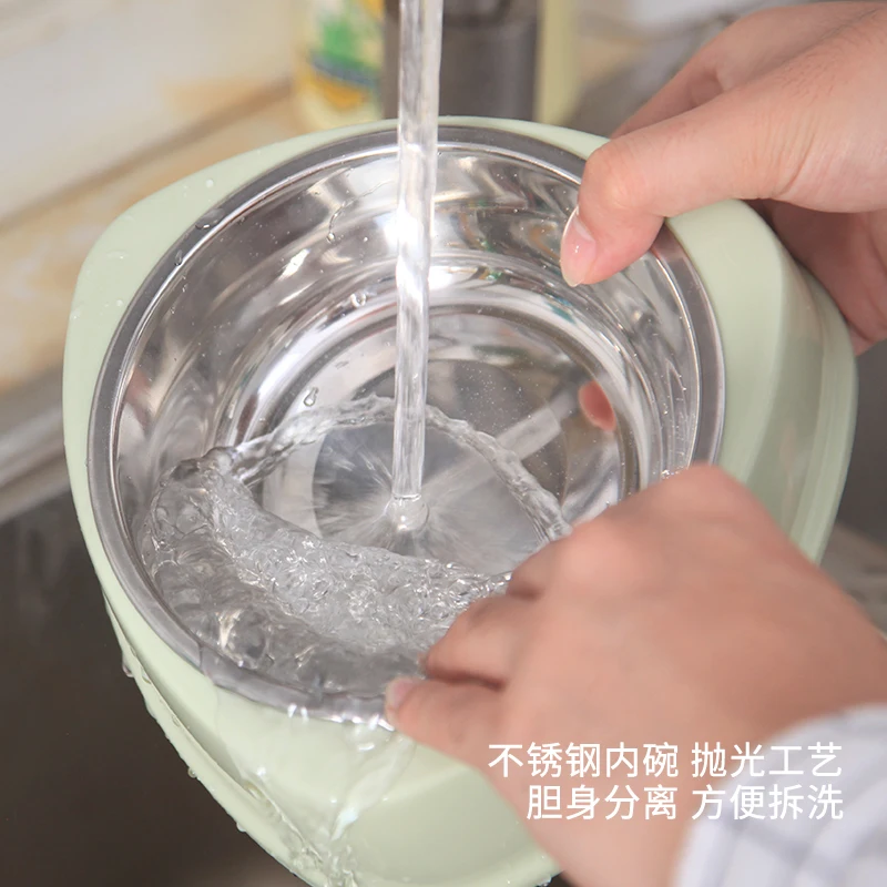 Бутылка для воды, миска для собак из нержавеющей стали, переносная Интерактивная кормушка для домашних животных, нескользящая, Comedero Perro Gamelle Chat, товары для домашних животных EE5GW