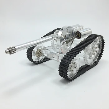 

Stirling Engine Car Tank External Gas Micro Generator Car Steam Model Mini Engine Mini Engine Physical Experiment