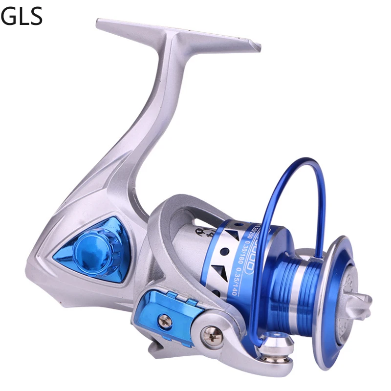 5.2:1 Carp Fishing Reel Metal Spool Left/Right Hand Interchangeable  Spinning Fishing Wheel Strong Fishing Tackle