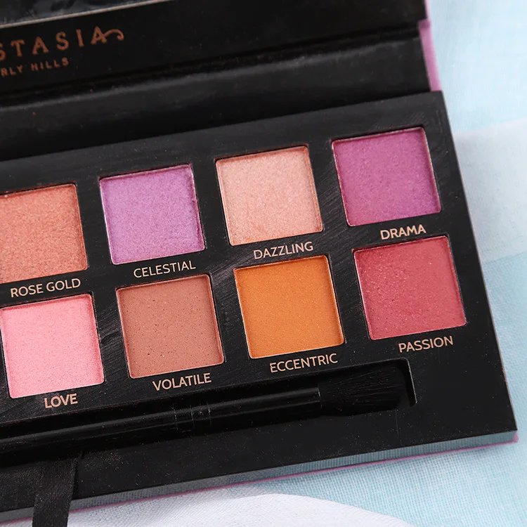Anastasia Beverly Mills Norvina Renaissance 14 декоративная тарелка жемчужные тени для век Палетка персикового цвета RIVIERA Popfeel тени для век